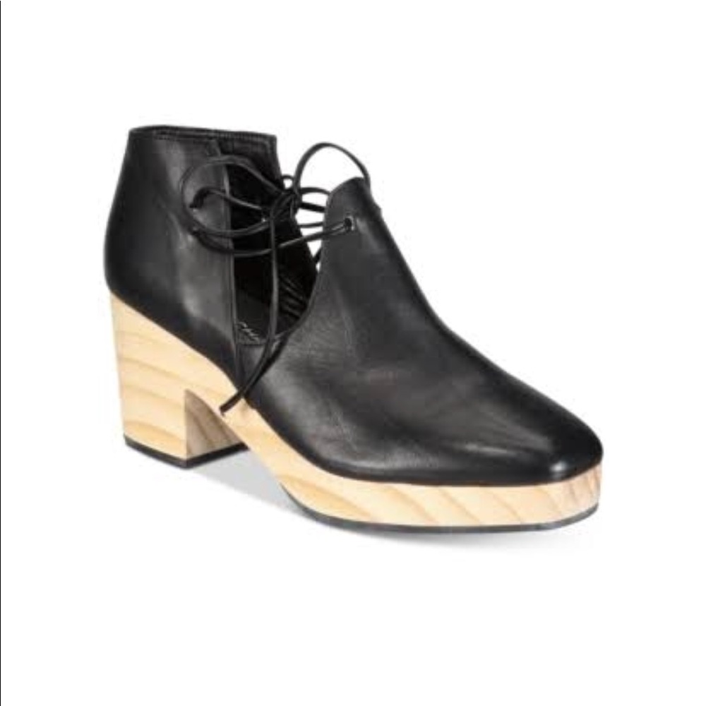 High heeled shoes